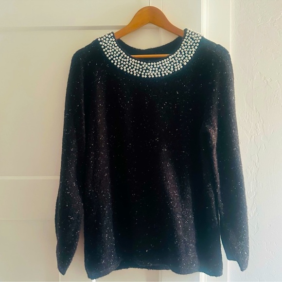 Karl Lagerfeld Pearl Sweater - Picture 5 of 16